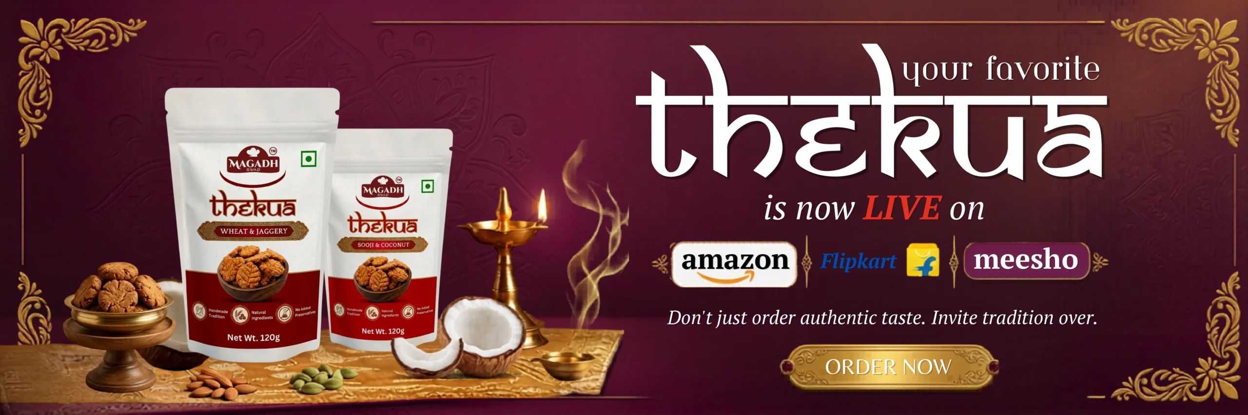 Magadh Swad is live on marketplace