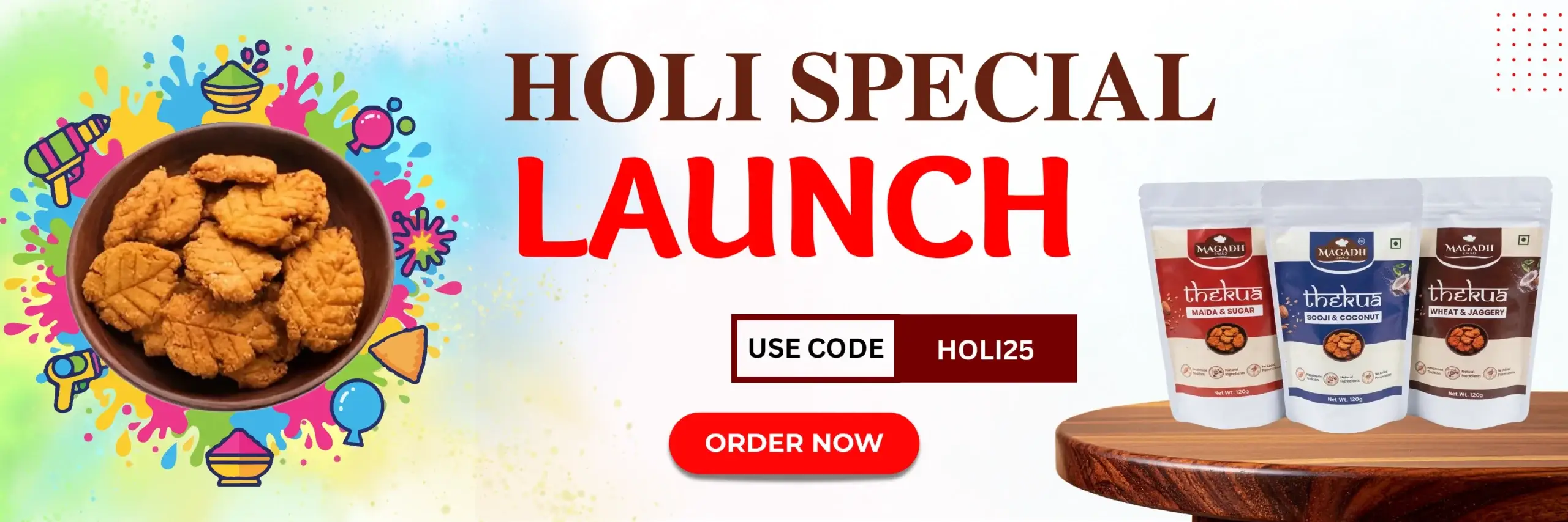 Holi Special Banner