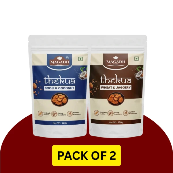 Thekua Combo Pack of 2 (Each 120g)